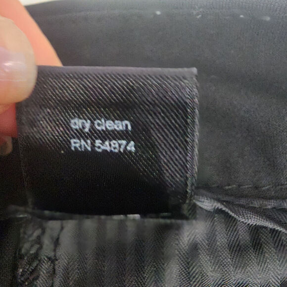 The Limited LEXIE Fit Classic Straight Leg Dress Pants Black Women's Size 4R - Picture 5 of 5